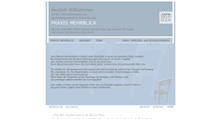 Desktop Screenshot of praxis-mehrblick.de